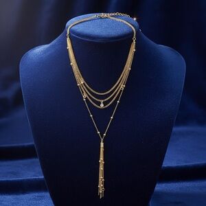 VALENTINE’S DAY GIFT ~ ETTIKA CHLOE TASSEL NECKLACE